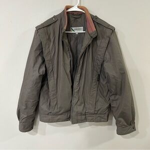 Members Only Men’s Gray Bomber Jacket Size 40